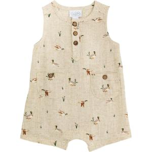 Mud Pie Baby Boy Duck Print Shortall