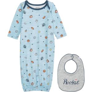 Mud Pie Baby Boy Mixed Sports Take Me Home Gown