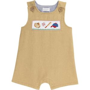 Mud Pie Baby Boy Sports Smocked Jon Jon
