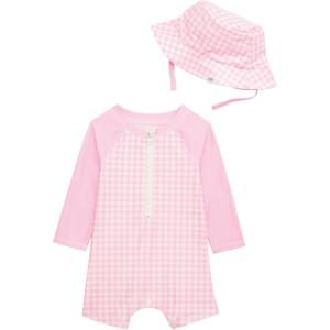 Mud Pie Baby Girl Gingham Rashguard