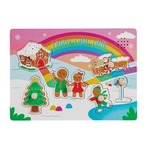 Mud Pie Kids Christmas Gingerbread Sound Puzzle