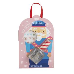 Mud Pie Kids Silver Christmas Nail Polish(Silver)