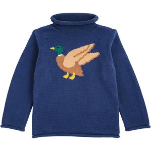 Mud Pie Toddler Boy Duck Rollneck Sweater