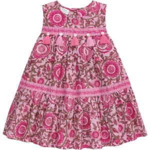 Mud Pie Toddler Girl Floral Print Tier Dress