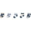 Mud Pie Children’s Navy Star Sock Set; 0-6M