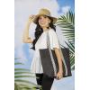 Mud Pie Tote & Hat Gift Set, Tan