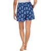 Mud Pie Women’s Blue Floral Pajama Shorts, Small