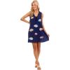 Mud Pie Women’s Fisher Sequin Cover-Up(Navy)