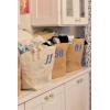 Mud Pie Women’s Mud Pie Women’s Jute Tote & Case Set(Tan)