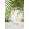 Mud Pie Women’s Mud Pie Women’s Jute Tote & Case Set(White)