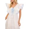 Mud Pie Women’s White Ralphy Dress