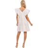 Mud Pie Women’s White Ralphy Dress