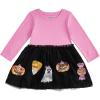 Mud Pie Girls’ Halloween Tutu Dress(Pink)