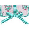 Mud Pie Women’s Blush Block Print Jewelry Roll(Light Pink)