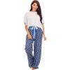 Mud Pie Women’s Floral Pajama Pants(Navy)