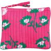 Mud Pie Women’s Peony Pink Block Print Small Case(Pink)