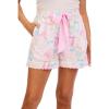 Mud Pie Women’s Pink Bow Pajama Shorts