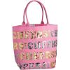 Mud Pie Women’s Pink Cheers Sparkle Tote