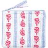 Mud Pie Women’s White Small Block Print Case(White)