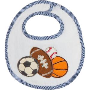 Mud Pie Children’s Sports Ball Bib; One Size Fits Most