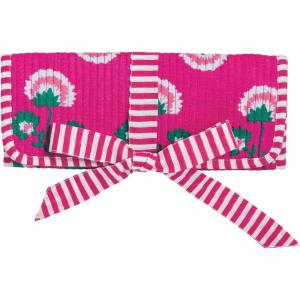 Mud Pie Women’s Blush Block Print Jewelry Roll(Pink)