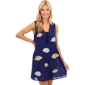Mud Pie Women’s Fisher Sequin Cover-Up(Navy)