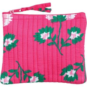 Mud Pie Women’s Peony Pink Block Print Small Case(Pink)
