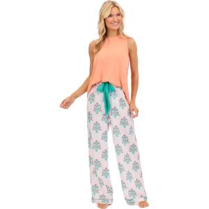 Mud Pie Women’s Pink Dahlia Pajama Pants