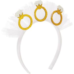 Mud Pie Women’s Wedding Headband(Rings)
