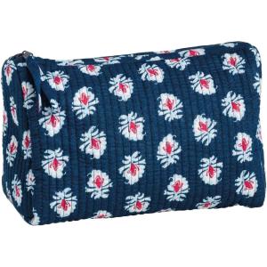 Mud Pie Women’s White Americana Block Print Case(Navy)