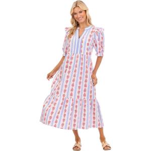 Mud Pie Women’s White Jonah Midi Dress