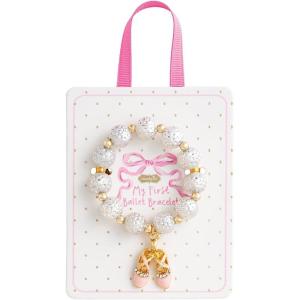 Mud Pie girls Mud Pie Kids Ballet Bracelet(White)