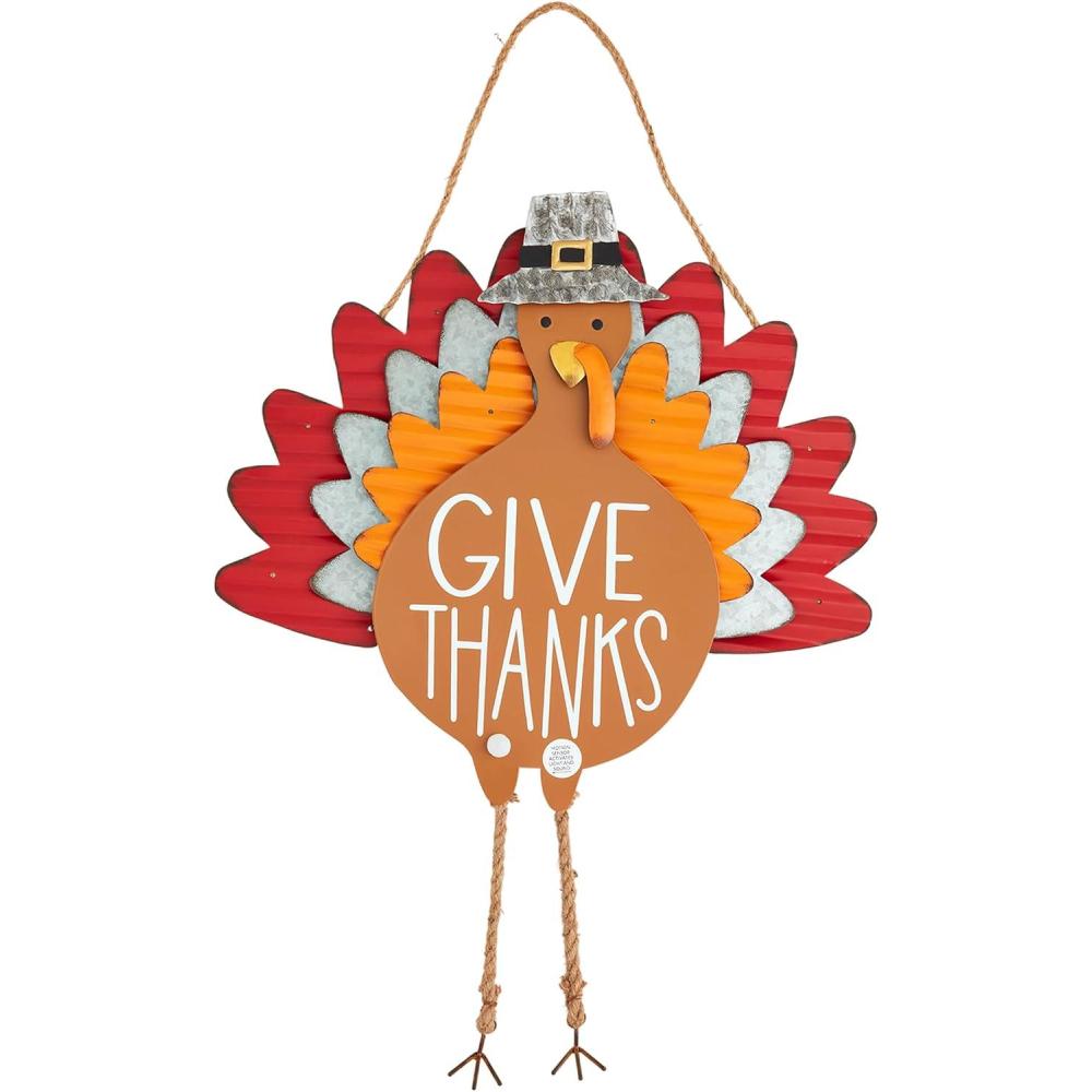 image:imageMud Pie Turkey Sound Door Hanger 24 x 21