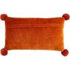 Mud Pie Holiday Dog Hooked Wool Pillow, 12″ x 21″, Blessed