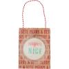 Mud Pie Christmas Light Up Ball Toy, Naughty, 2 1/2″ Dia