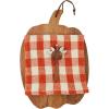 Mud Pie Pumpkin Board Set, Orange Check, board 13″ x 11″ | spreader 5 1/2″ | towel 24″ x 16″
