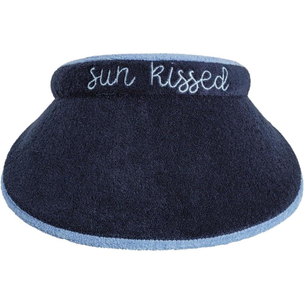 image:imageMud Pie Womens Terry Cloth VisorNavy