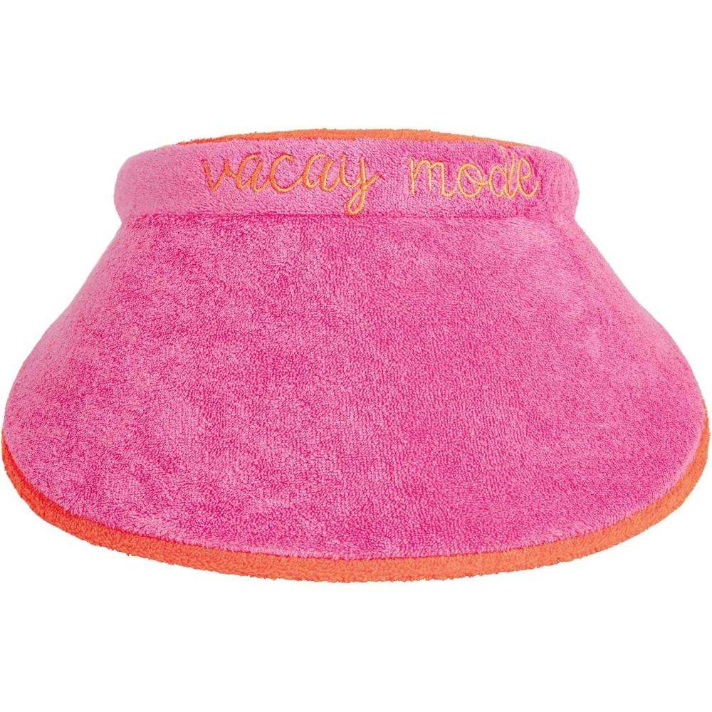 image:imageMud Pie Womens Terry Cloth VisorPink