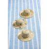 Mud Pie Women’s Coastal Luxe Sun Hat(Navy)