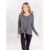 Mud Pie Women’s Laney Sweater Tunic(Gray)