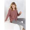 Mud Pie Women’s Laney Sweater Tunic(Mauve)