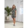 Mud Pie Women’s V-Neck Dress(Green)