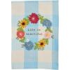 Mud Pie Life Embroidered Towel; 21″ x 14″