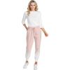 Mud Pie Women’s Fanning Jogger(Blush)