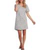 Mud Pie Women’s V-Neck Dress(Gray)