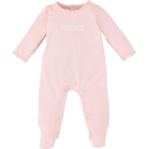 Mud Pie Baby Girls’ Mud Pie Baby Sister Sleeper(Pink)