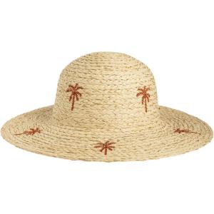 Mud Pie Women’s Coastal Luxe Sun Hat(Rust/Copper)