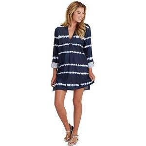 Mud Pie Women’s Laney Sweater Tunic(Blue)