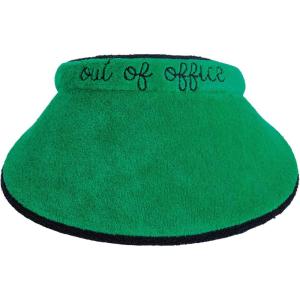 Mud Pie Women’s Terry Cloth Visor(Green)