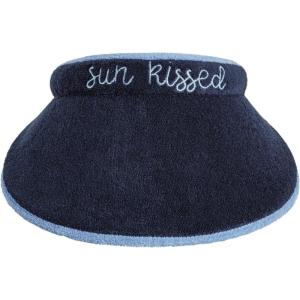 Mud Pie Women’s Terry Cloth Visor(Navy)